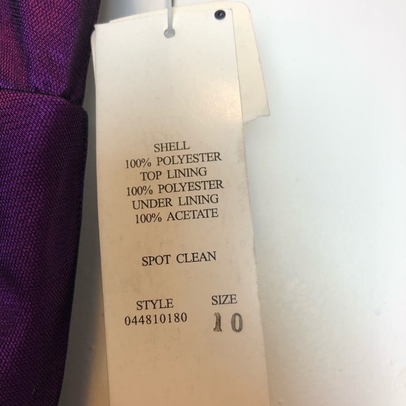 Adrianna Papell Embroidered Cocktail Prom Dress - Picture 5 of 8